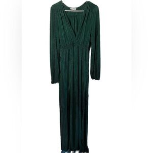 Baltic Born Venus Jade Pleated Maxi Dress